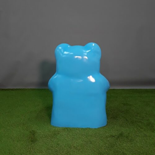 fauteuil enfant ours bleu nlcdeco
