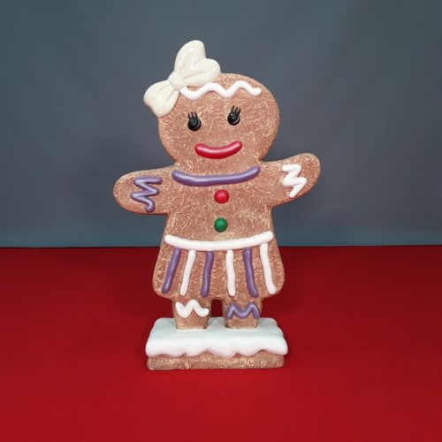 petit personnage fait en pain d'épices décoration noël nlcdeco