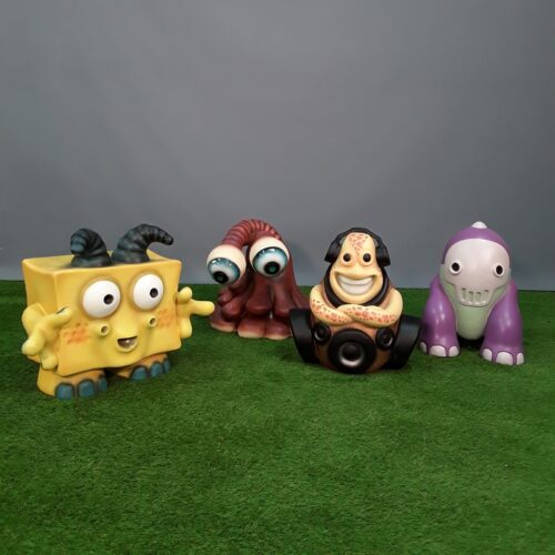 Famille de petit bonhomme rigolo nlc deco