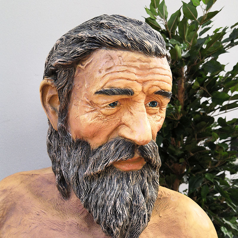 Homme des Cavernes - Homosapiens Otz nlcdeco décoration en resine personnage prehistoire