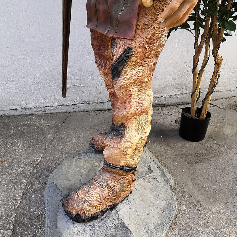 Homme des Cavernes - Homosapiens Otz nlcdeco décoration en resine personnage prehistoire