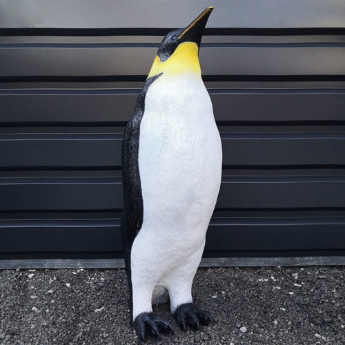 Pingouin femelle R019 nlcdeco manchot animaux en resine deco noel