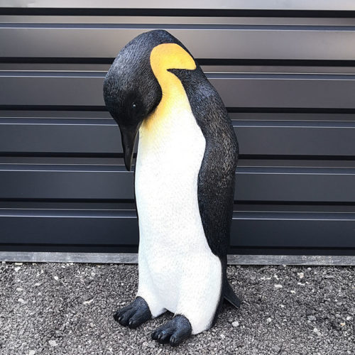 Pingouin mâle R018 nlcdeco decoration en resine manchot