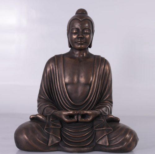Bouddha assis bronze nlc deco