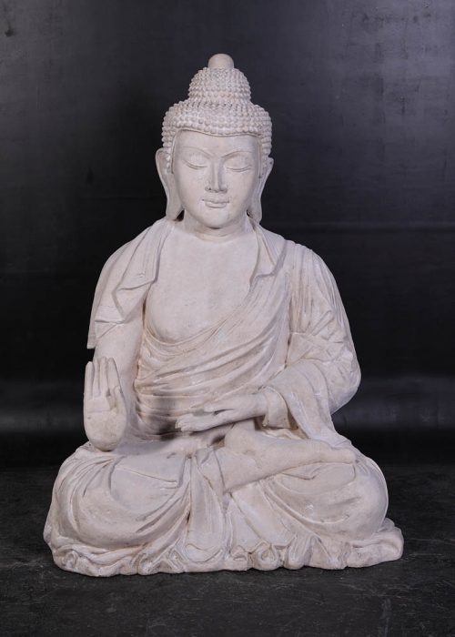 Bouddha pierre assis NLC DECO