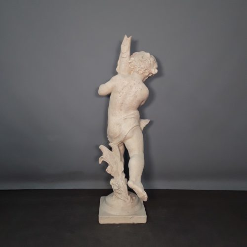 Statue cupidon en fausse pierre nlcdeco