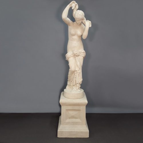 Statue de femme en pierre nlcdeco