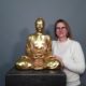 Statuette Bouddha qui médite nlcdeco