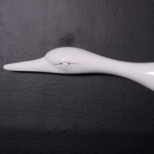 Canards en vol x 3 blanc NLC DECO