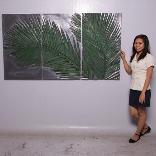 Déco mural triptyque palmier NLC DECO