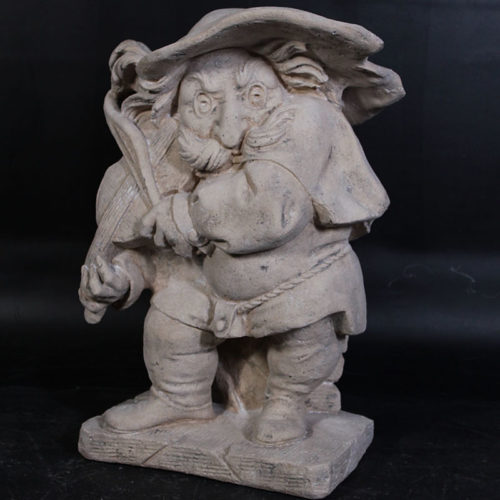 Statue Bouffon avec violon nlc deco