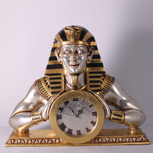 Horloge à poser egyptienne Egypte CLEMC nlc déco NLCDECO