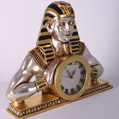 Horloge à poser egyptienne Egypte CLEMC nlc déco NLCDECO