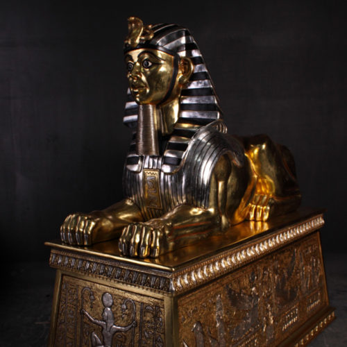 Sphinx sur base XL Egypte OTSPBGS nlc déco NLC DECO