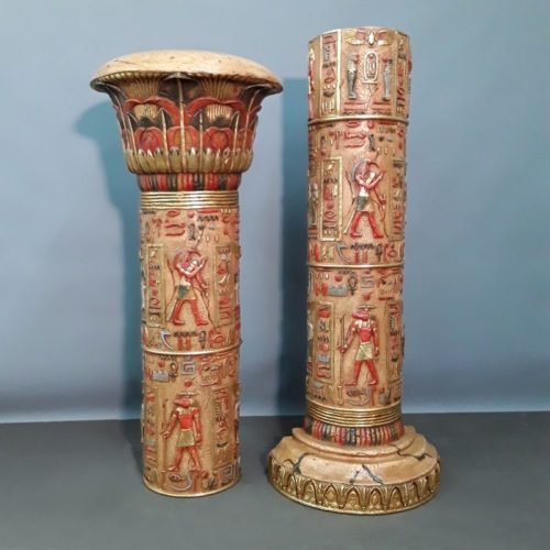 colonne égyptienne résine nlcdeco
