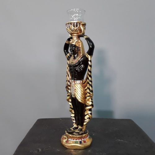 small egyptian candle holder nlcdeco