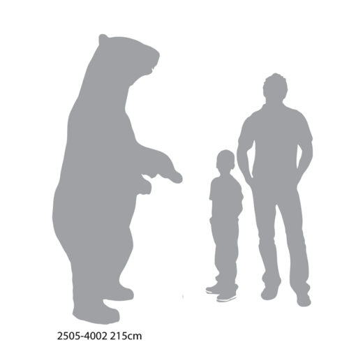 2505-4002-4003-standing-sitting-bears ours polaire debout nlc deco déco