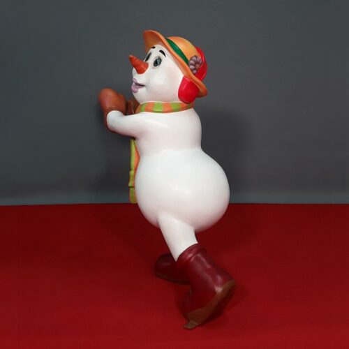 figurine décorative de noël bonhomme de neige nlcdeco