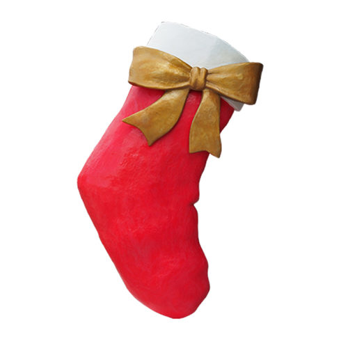 giant-red-sock chaussette de noel geante nlc déco deco2505-0200