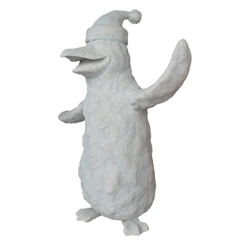 richard-model-snowman pingouin de neige nlc deco déco noel resine résine.
