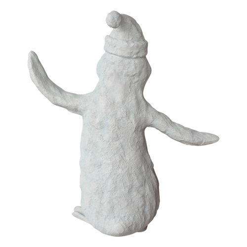 richard-model-snowman pingouin de neige nlc deco déco noel resine résine.