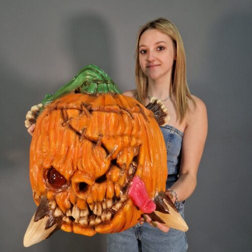 fausse citrouille pour décors parc Halloween