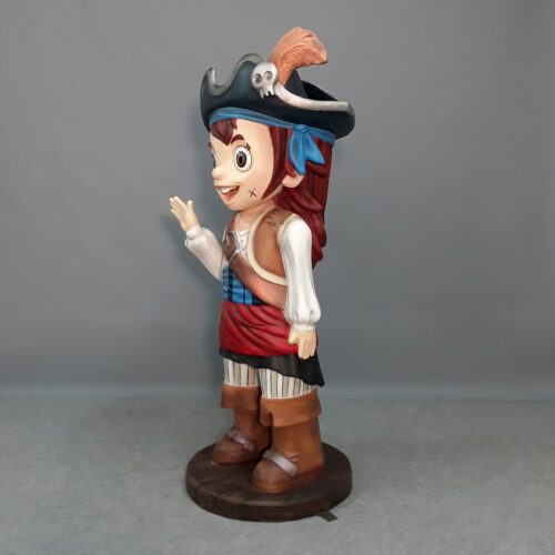 little pirate resin statue nlcdeco