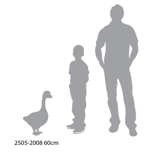 2505-2008 Goose (50x22x60) oie animaux en résine nlcdeco (1)