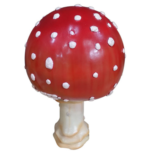 2505-2104 Mushroom Fly Agari (30x30x40) Amanite tue-mouches champignon decoration en résine nlcdeco