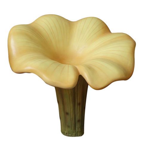 2505-2108 Mushroom Chanterelle champignon nlc deco décoration en résine 40 cm