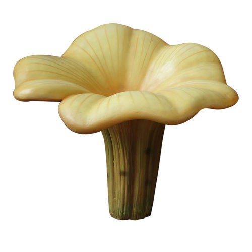 2505-2109 Mushroom Chanterelle champignon nlc deco décoration en résine 50 cm