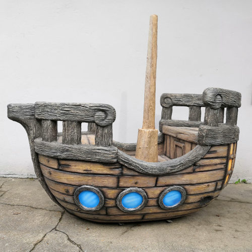 bateau décor en resine nlcdeco.fr navire mer pirate