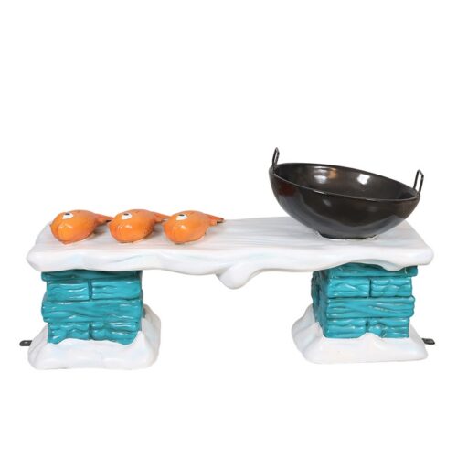 table pour pingouin rigolo