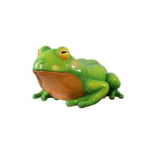 decorative frog statuette nlcdeco