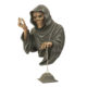 squelette avec une lanterne halloween nlcdeco décoration personnage en résine
