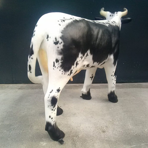 AFMA769v vache vosgienne nlcdeco animaux en resine