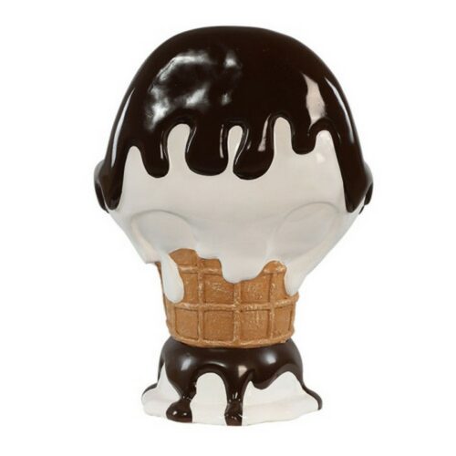 melted chocolate ice cream chair nlcdeco