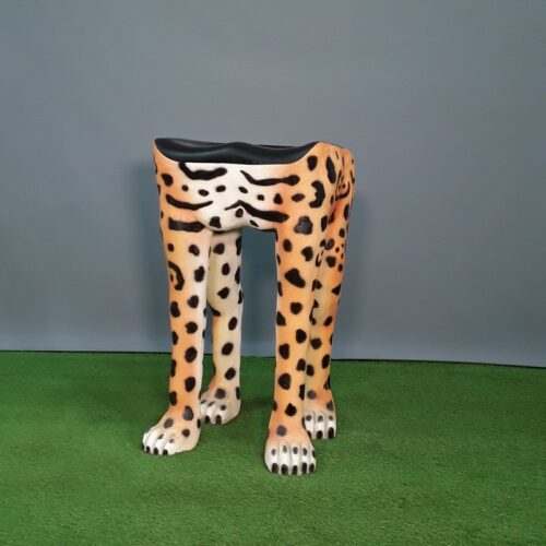 meuble siège de bar léopard nlcdeco