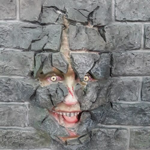cadre murale visage effrayant
