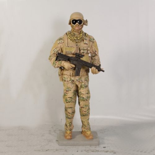 Soldat figurine en résine nlcdeco