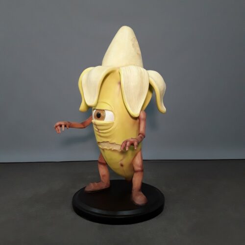 banane zombie décor d'halloween nlcdeco