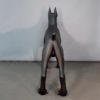 Doberman géant noir mat déco jardin nlcdeco