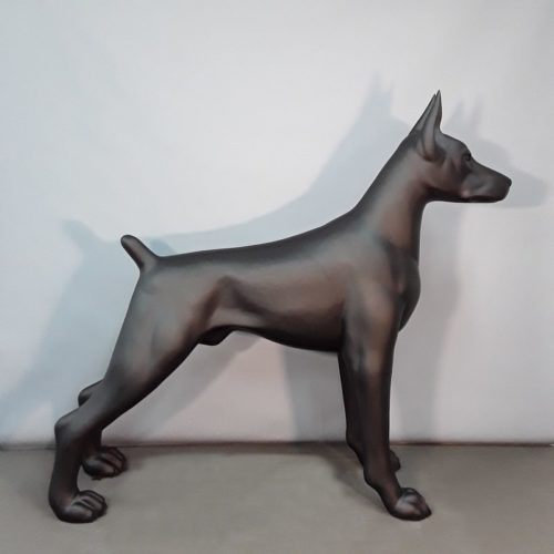 Doberman noir mat nlcdeco