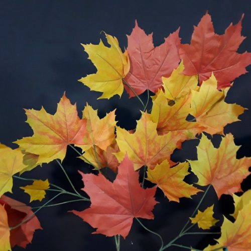 Branche d'érable artificielle couleur d'automne nlcdeco