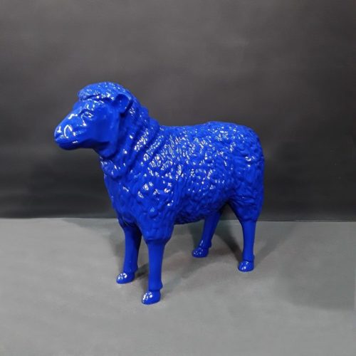 Décor design mouton bleu nlcdeco