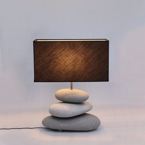 Lampe galets plats luminaire mobilier nlcdeco