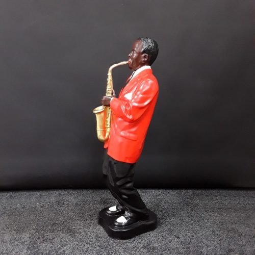 figurine statuette Saxophoniste nlcdeco