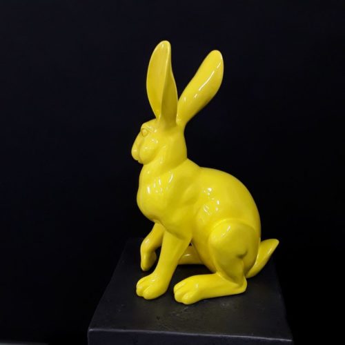 yellow fake rabbit nlcdeco