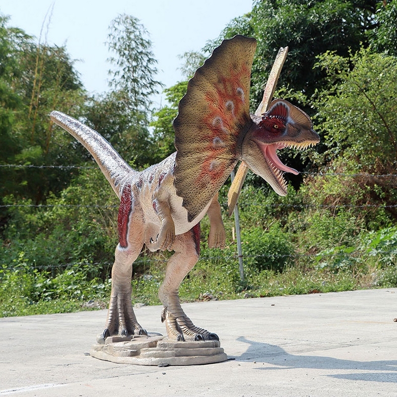 Dilophosaurus parc d'attraction nlcdeco