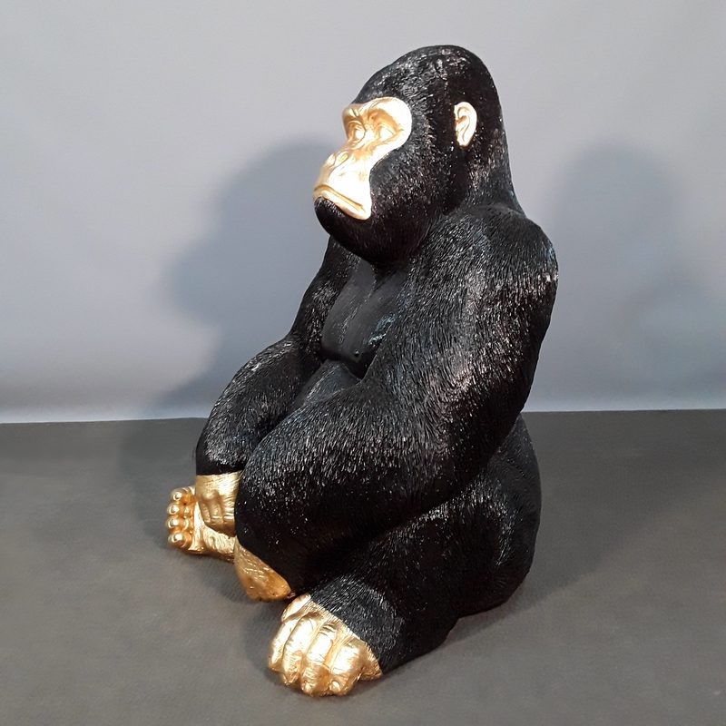 gorilla design in resin nlcdeco